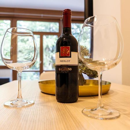Flow Apartments Winkel Studio Merano Bagian luar foto