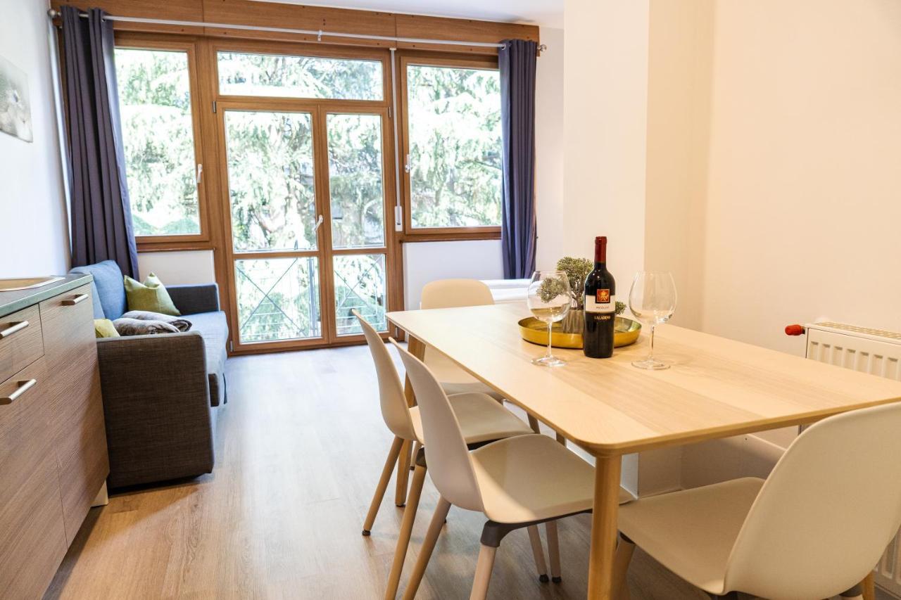 Flow Apartments Winkel Studio Merano Bagian luar foto